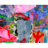 Collage 'Lonely in a beautiful world'